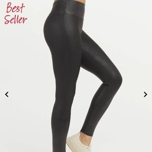 Spanx faux leather leggings